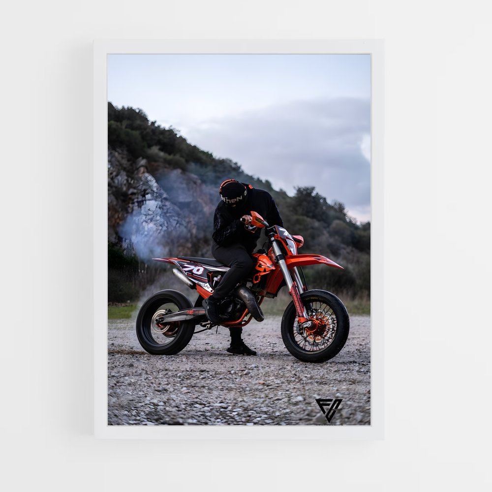 Poster sx splendide – affiche KTM Moto (vue 3)